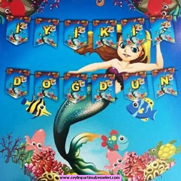 Deniz Kızı Temalı Banner 